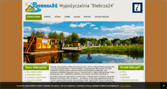 Desktop Screenshot of biebrza-kajaki.pl